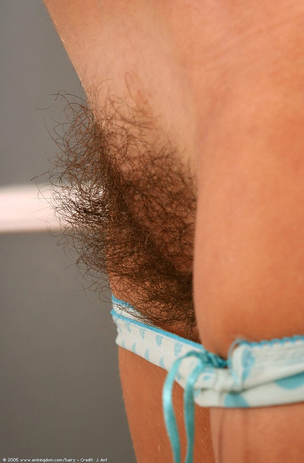 close up hairy pussy from ATK Natural And Hairy