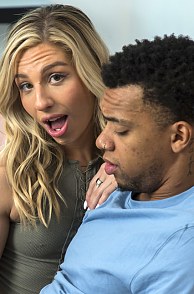 Cheerleader Kait wants his big rod deep inside her wet pussy