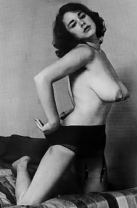 Topless Vintage Girl With Big Tits Photo Pic
