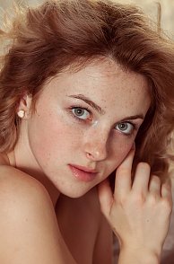 Pretty Young Redhead With Freckles Pic