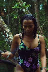 Taylor Russell Wet In Her Swimsuit