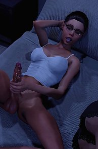3D Futa Girl Gets Laid During A Sleepover