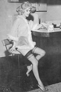 Pretty Lady In Lingerie Vintage Photo