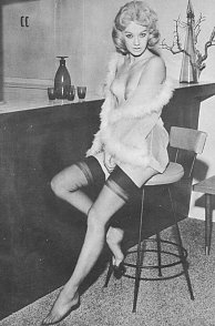 Vintage Woman In Her Stockings