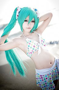 Lovely Young Cosplay Sweetie Teasing