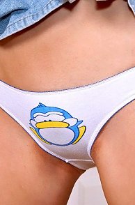 Cute White Ducky Panties