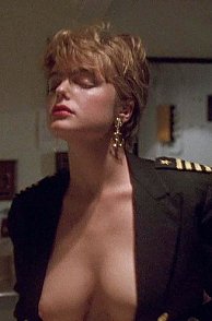 Blonde Celebrity Actress Showing Her Titties