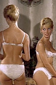 White Under On Brigitte Bardot In 1958 Film