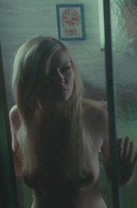 Kirsten Dunst Boobs Showing As She Gets In The Shower