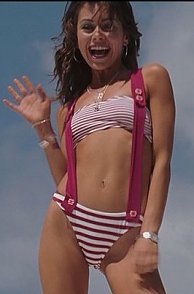 Petite Young Actress Alexis Dziena In Bikini