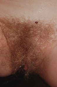 Wet Hairy Red Pussy Teen Close Up