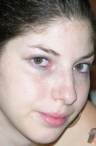 Cute Amateur Teen With Light Freckles