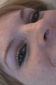 Freckled Face Redhead Showing Her Smooth Pale Pussy Video Clip